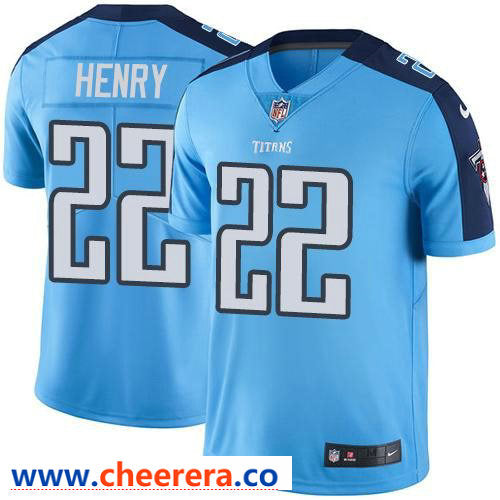 Nike Derrick Henry Tennessee Titans blue Vapor jersey