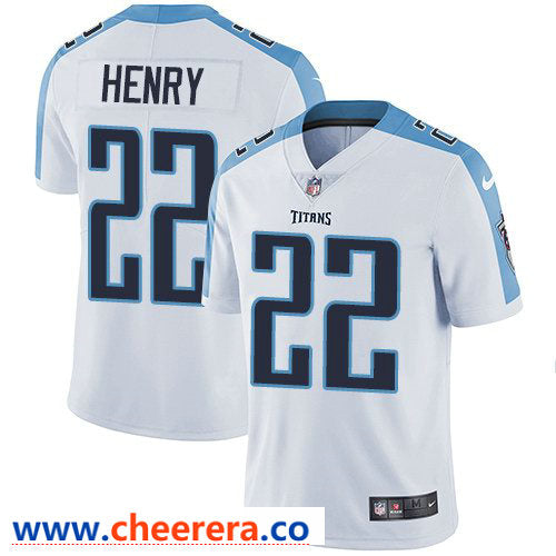 Nike Derrick Henry Tennessee Titans white Vapor jersey