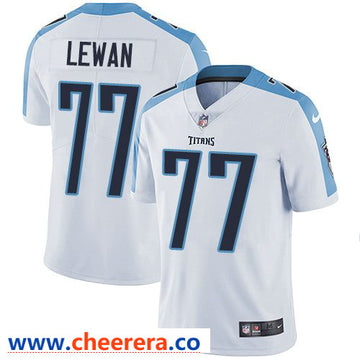 Nike Taylor Lewan Tennessee Titans white Vapor jersey