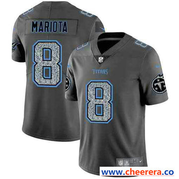 Nike Marcus Mariota Tennessee Titans gray Fashion Static jersey