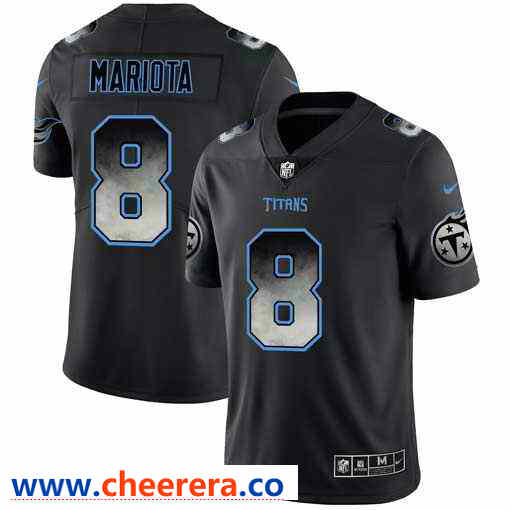 Nike Marcus Mariota NFL Tennessee Titans black Pro Line jersey