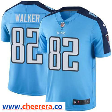 Nike Delanie Walker Tennessee Titans blue Vapor jersey