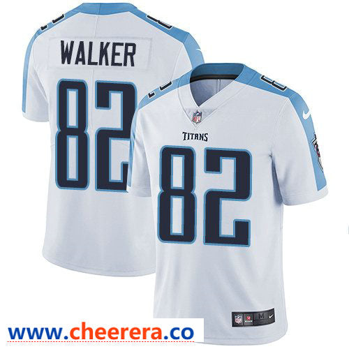 Nike Delanie Walker Tennessee Titans white Vapor jersey