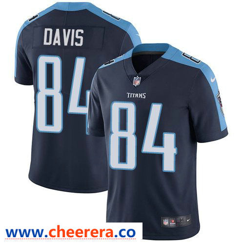 Nike Corey Davis Tennessee Titans navy Vapor jersey