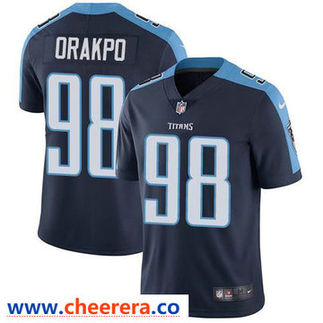Nike Brian Orakpo Tennessee Titans navy Vapor jersey