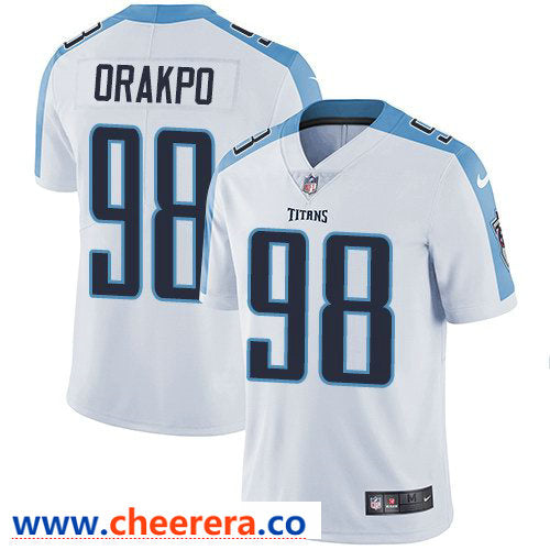 Nike Brian Orakpo Tennessee Titans white Vapor jersey