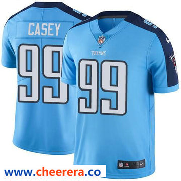 Nike Jurrell Casey Tennessee Titans blue Vapor jersey