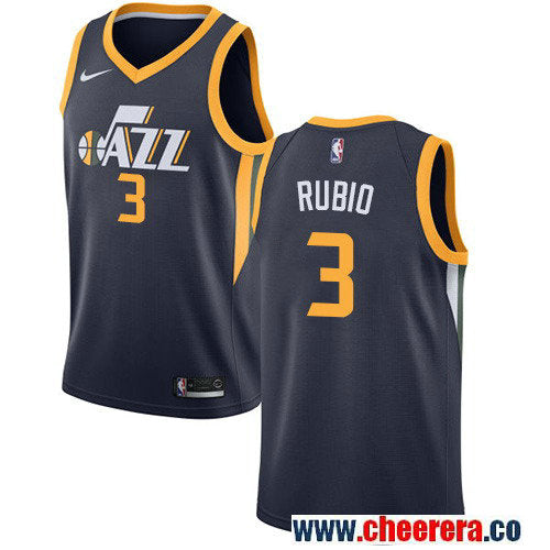 Nike Ricky Rubio Utah Jazz navy jersey