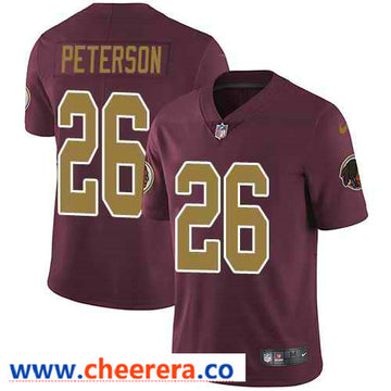 Nike Adrian Peterson Washington Commanders burgundy Vapor jersey