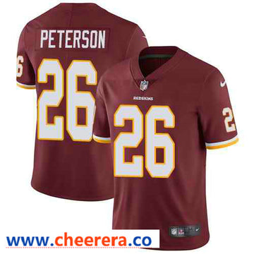 Nike Adrian Peterson Washington Commanders burgundy Vapor jersey
