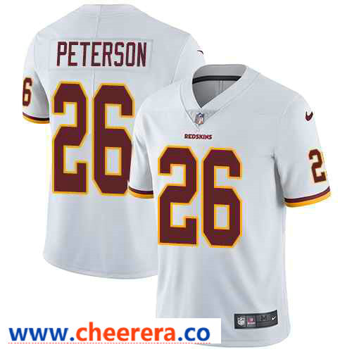 Nike Adrian Peterson Washington Commanders white Vapor jersey