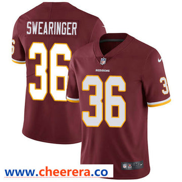 Nike D.J. Swearinger Washington Commanders burgundy Vapor jersey