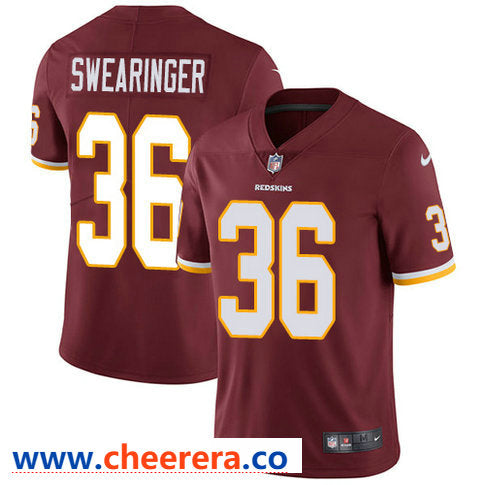 Nike D.J. Swearinger Washington Commanders burgundy Vapor jersey