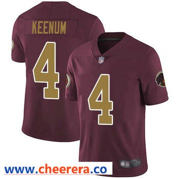Nike Case Keenum Washington Commanders burgundy Vapor jersey