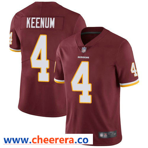 Nike Case Keenum Washington Commanders burgundy Vapor jersey