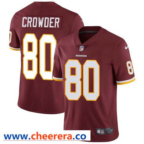 Nike Jamison Crowder Washington Commanders burgundy Vapor jersey