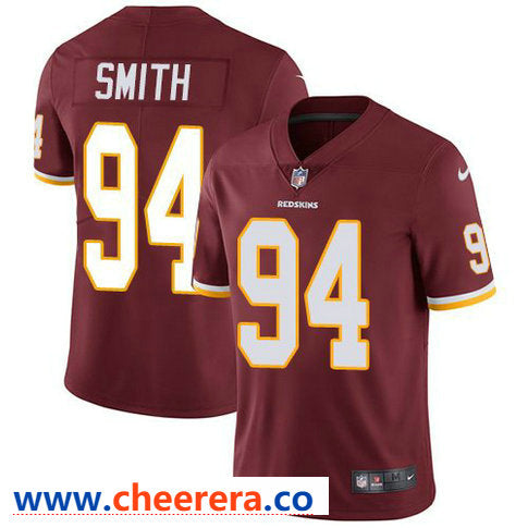 Nike Preston Smith Washington Commanders burgundy Vapor jersey