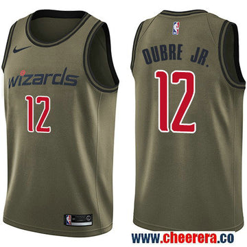 Nike Washington Wizards green Salute To Service jersey