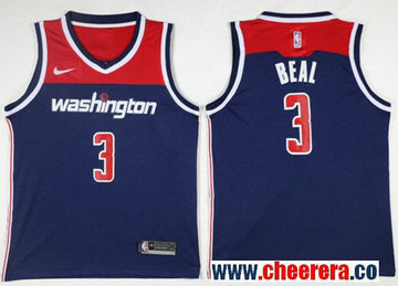 Nike Bradley Beal Washington Wizards navy jersey