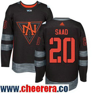 Brandon Saad Team North America black Game jersey