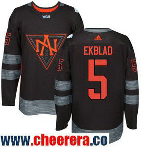 Aaron Ekblad Team North America black Game jersey