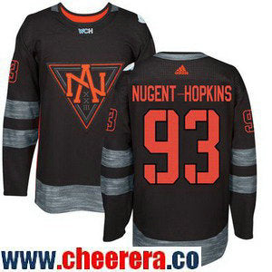 Ryan Nugent Hopkins Team North America black Game jersey