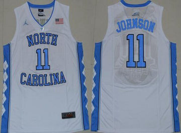 Brice Johnson North Carolina Tar Heels white jersey
