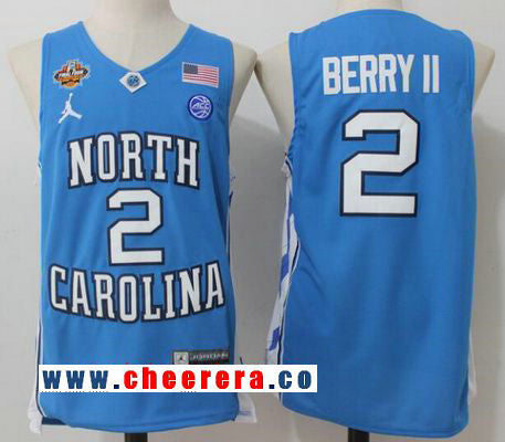 Joel Berry II North Carolina Tar Heels blue jersey