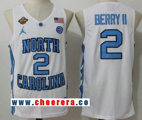 Joel Berry II North Carolina Tar Heels white jersey