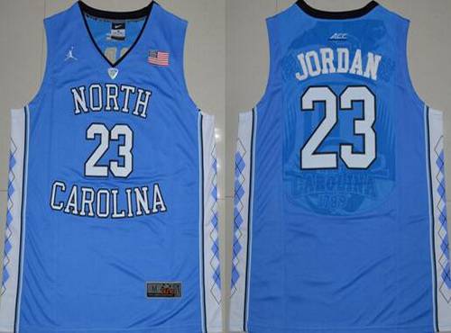 Michael Jordan North Carolina Tar Heels blue jersey