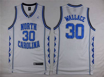 Rasheed Wallace North Carolina Tar Heels white jersey