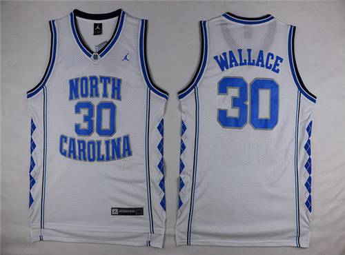 Rasheed Wallace North Carolina Tar Heels white jersey