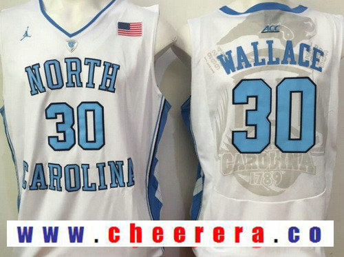 Rasheed Wallace North Carolina Tar Heels white jersey