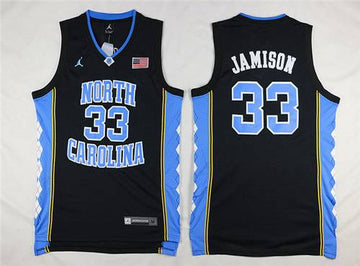 Antawn Jamison North Carolina Tar Heels black jersey