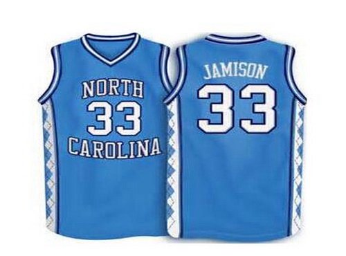 Antawn Jamison North Carolina Tar Heels blue jersey