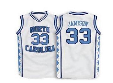 Antawn Jamison North Carolina Tar Heels white jersey