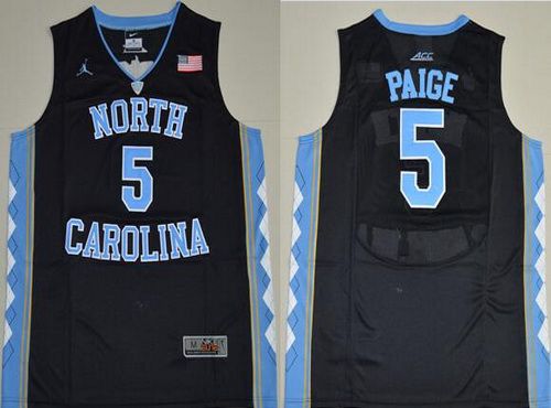 Marcus Paige North Carolina Tar Heels black jersey