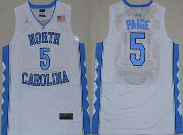 Marcus Paige North Carolina Tar Heels white jersey