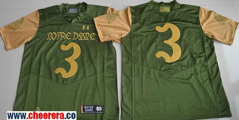 Joe Montana Notre Dame Fighting Irish green jersey