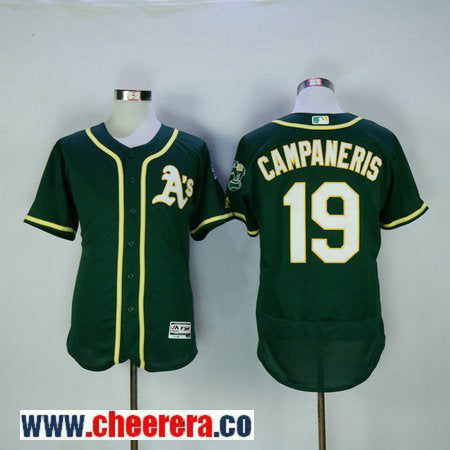 Bert Campaneris Oakland Athletics green jersey