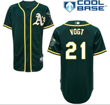Stephen Oakland Athletics green jersey