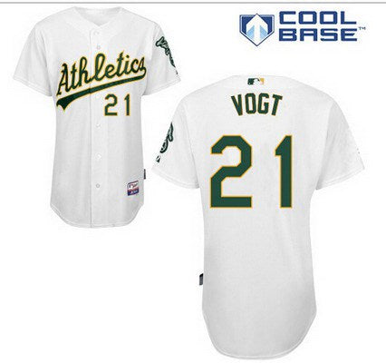 Stephen Oakland Athletics white jersey