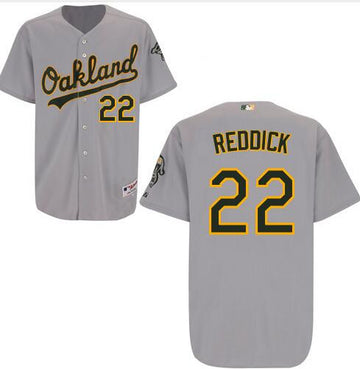 Josh Reddick Oakland Athletics gray Road jersey