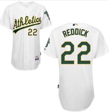 Josh Reddick Oakland Athletics white Home jersey