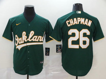 Matt Chapman Oakland Athletics green jersey