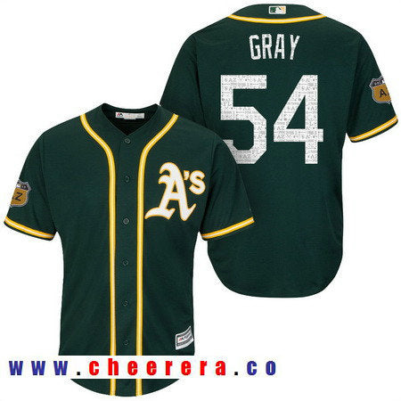 Sonny Gray Oakland Athletics green jersey