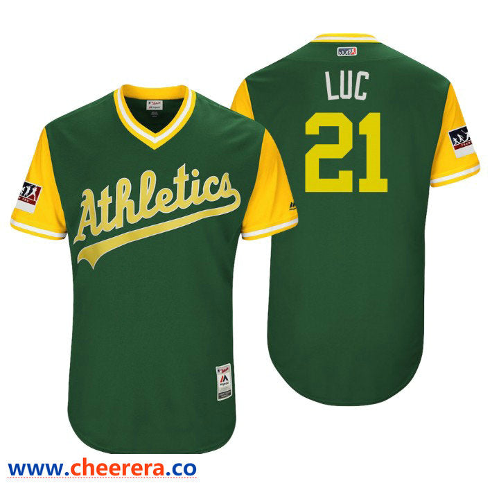 Oakland Athletics green Authentic jersey