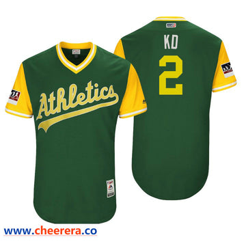 Oakland Athletics green Authentic jersey