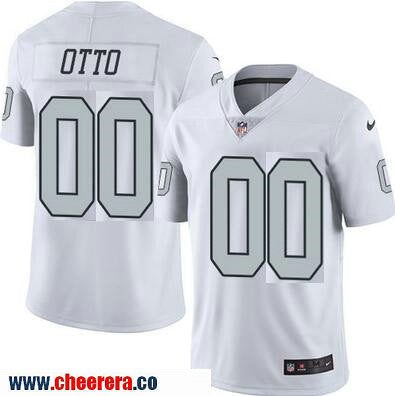 Jim Otto Las Vegas Raiders white Color Rush jersey