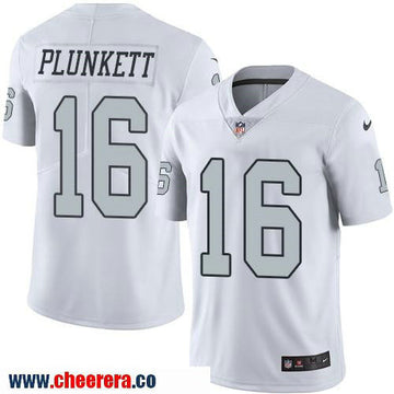 Jim Plunkett Las Vegas Raiders white Color Rush jersey